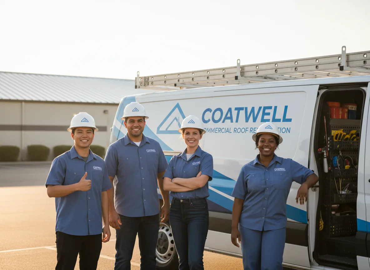 Commercial roof coating company in West Point, IL